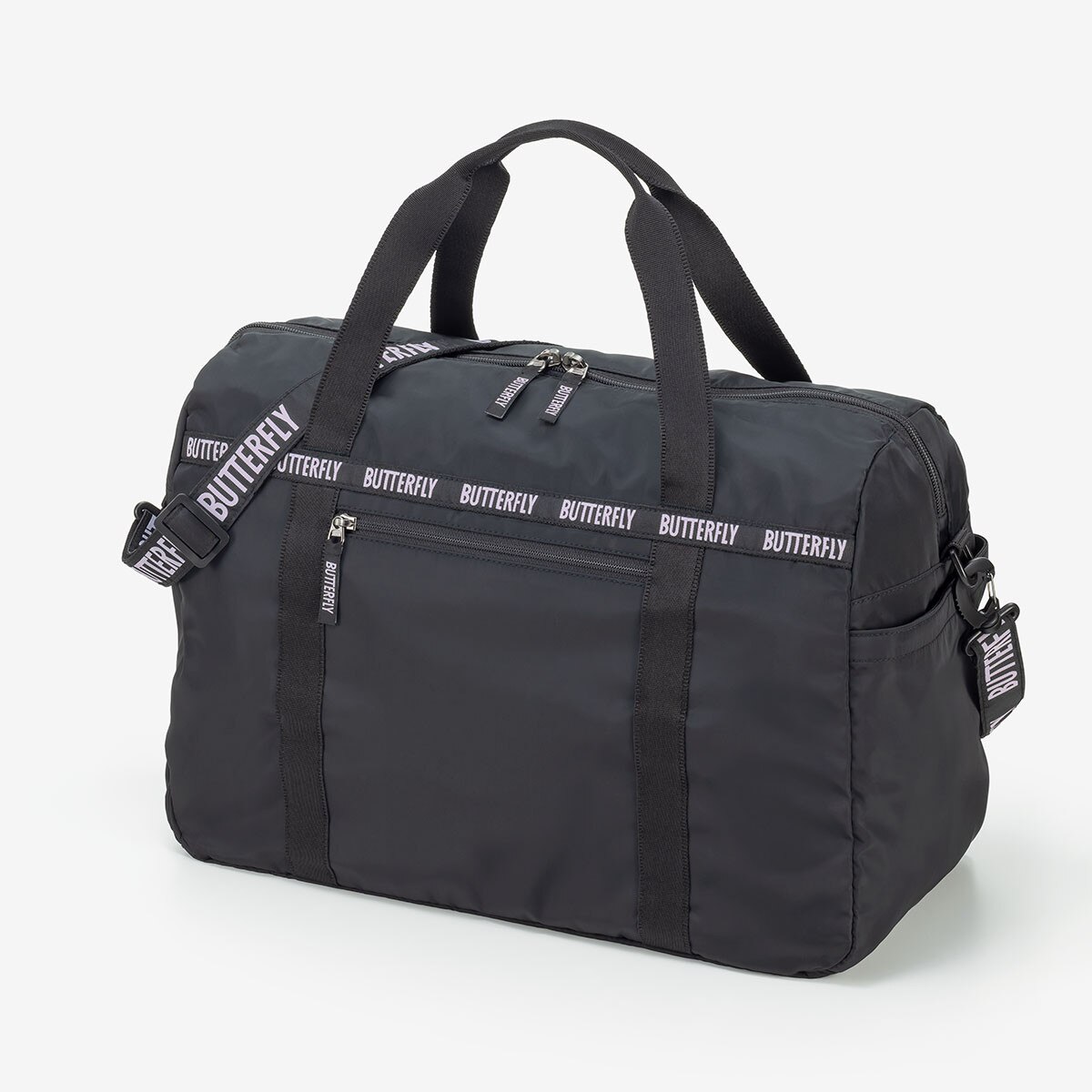 Butterfly Musta Light Duffle Bag - Purple